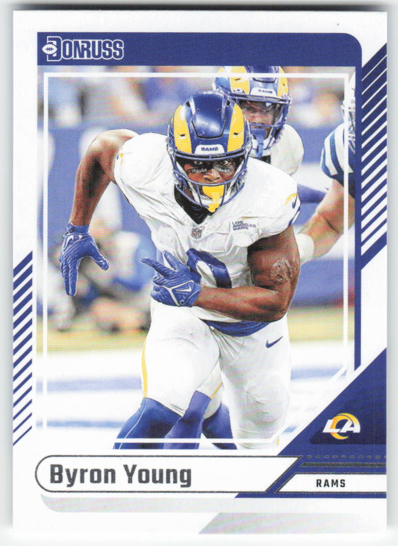 2024 Donruss #47 Byron Young Los Angeles Rams FB1-383