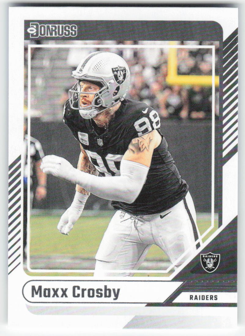 2024 Donruss #255 Maxx Crosby Las Vegas Raiders FB1-385