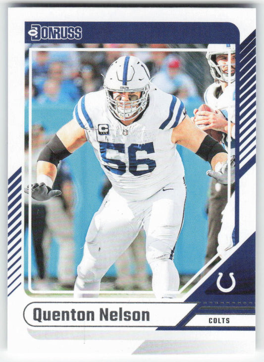 2024 Donruss #116 Quenton Nelson Indianapolis Colts FB1-387