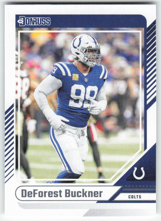 2024 Donruss #142 DeForest Buckner Indianapolis Colts FB1-389