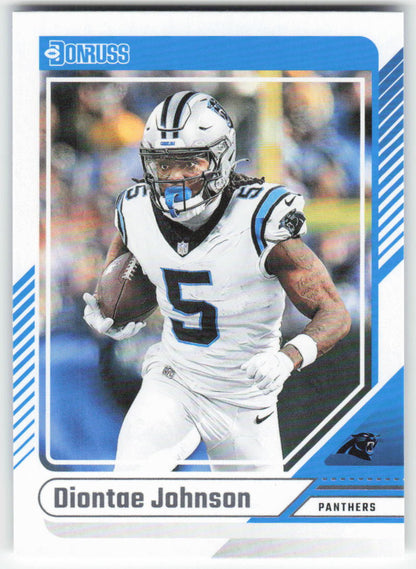 2024 Donruss #58 Diontae Johnson Carolina Panthers FB1-391