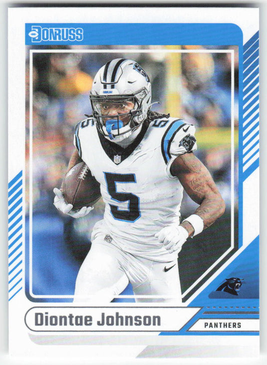 2024 Donruss #58 Diontae Johnson Carolina Panthers FB1-391