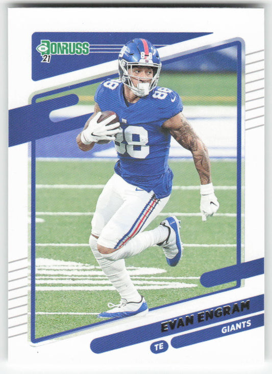 2021 Donruss #81 Evan Engram New York Giants FB1-411