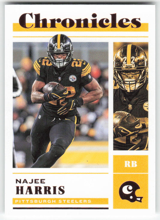 2022 Panini Chronicles #7 Najee Harris Pittsburgh Steelers FB1-415