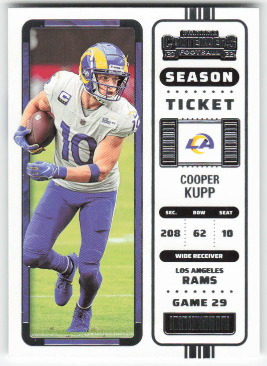 2022 Panini Contenders #49 Cooper Kupp Los Angeles Rams FB1-423