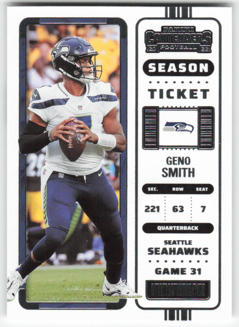 2022 Panini Contenders #88 Geno Smith Seattle Seahawks FB1-427