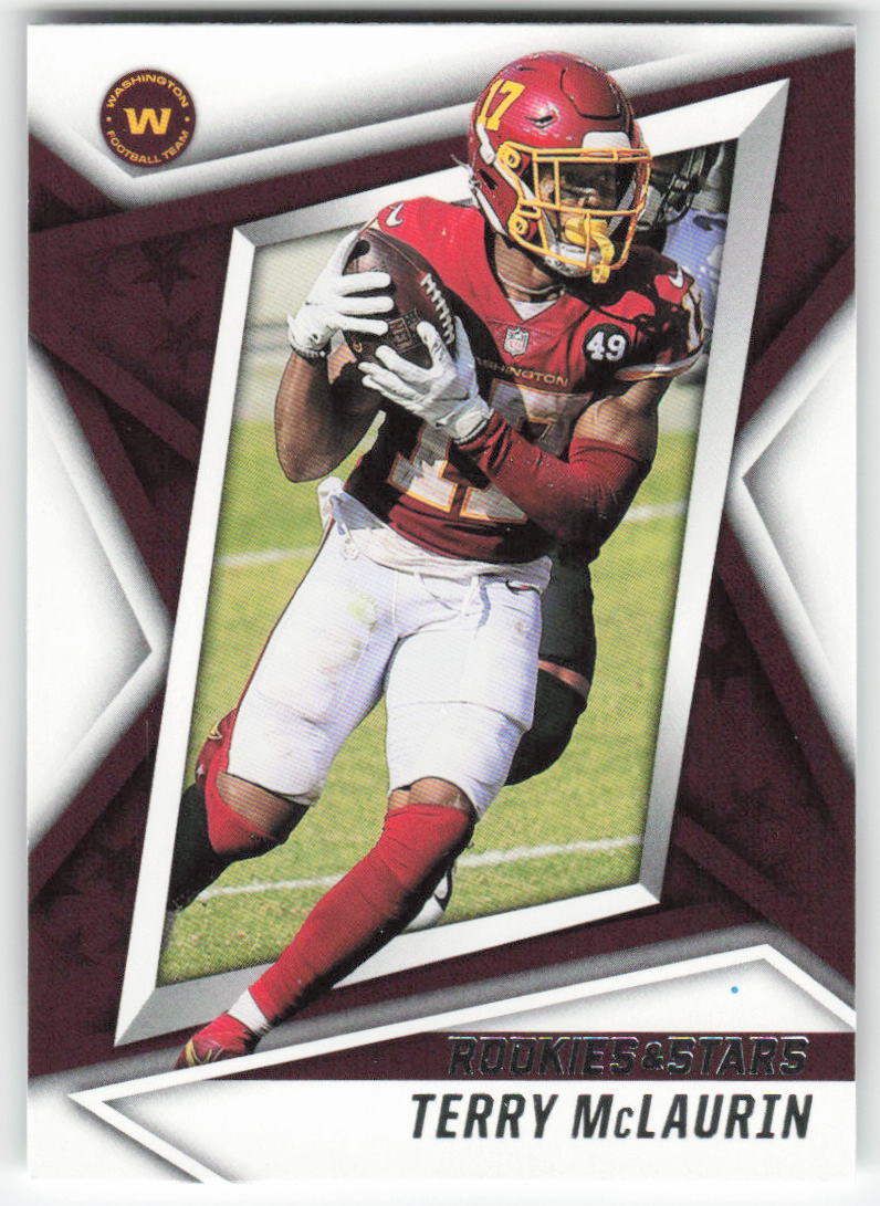 2021 Panini Rookies & Stars #86 Terry McLaurin Washington Football Team FB1-431