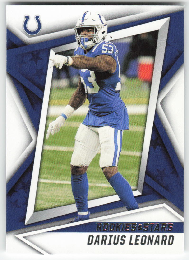 2021 Panini Rookies & Stars #44 Darius Leonard Indianapolis Colts FB1-432