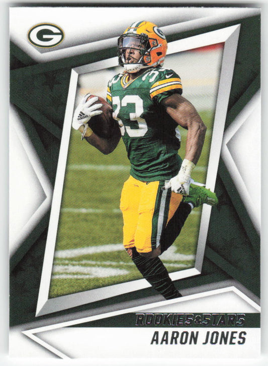 2021 Panini Rookies & Stars #60 Aaron Jones Green Bay Packers FB1-434