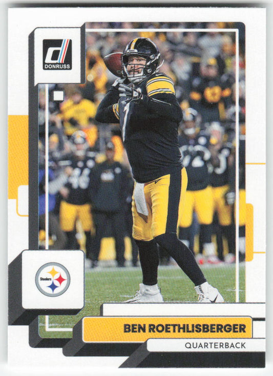 2022 Donruss #224 Ben Roethlisberger Pittsburgh Steelers FB1-438