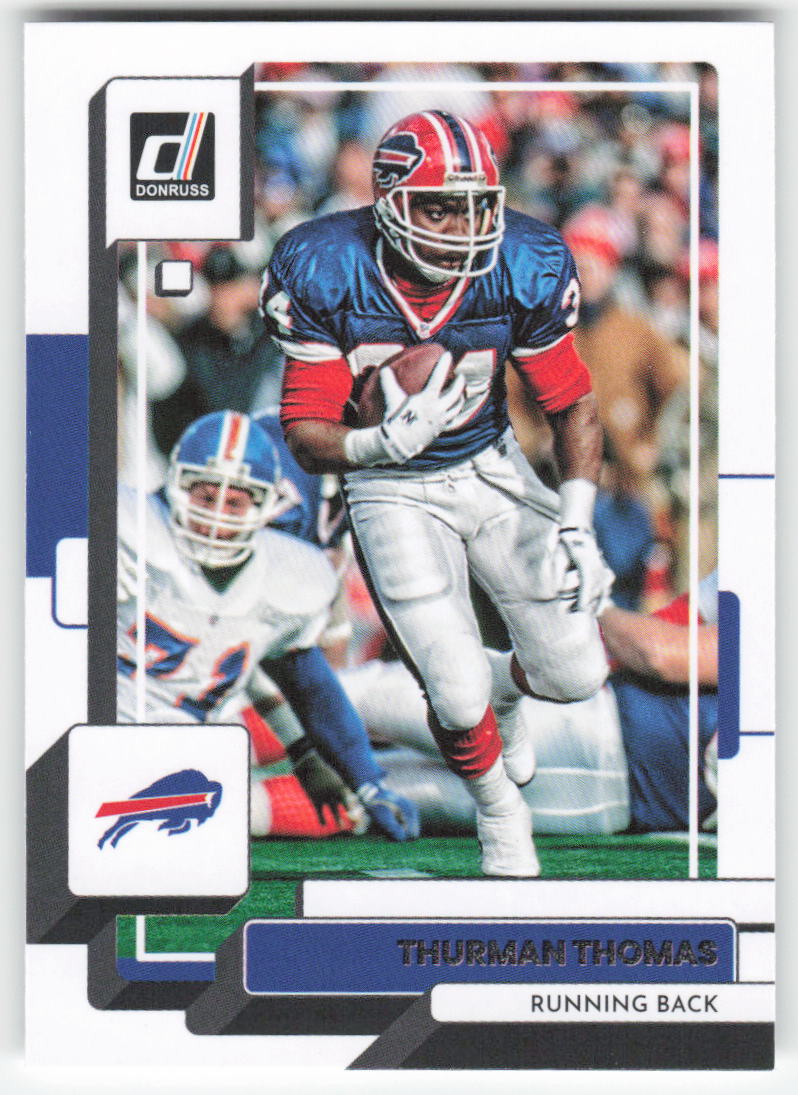 2022 Donruss #114 Thurman Thomas Buffalo Bills FB1-440