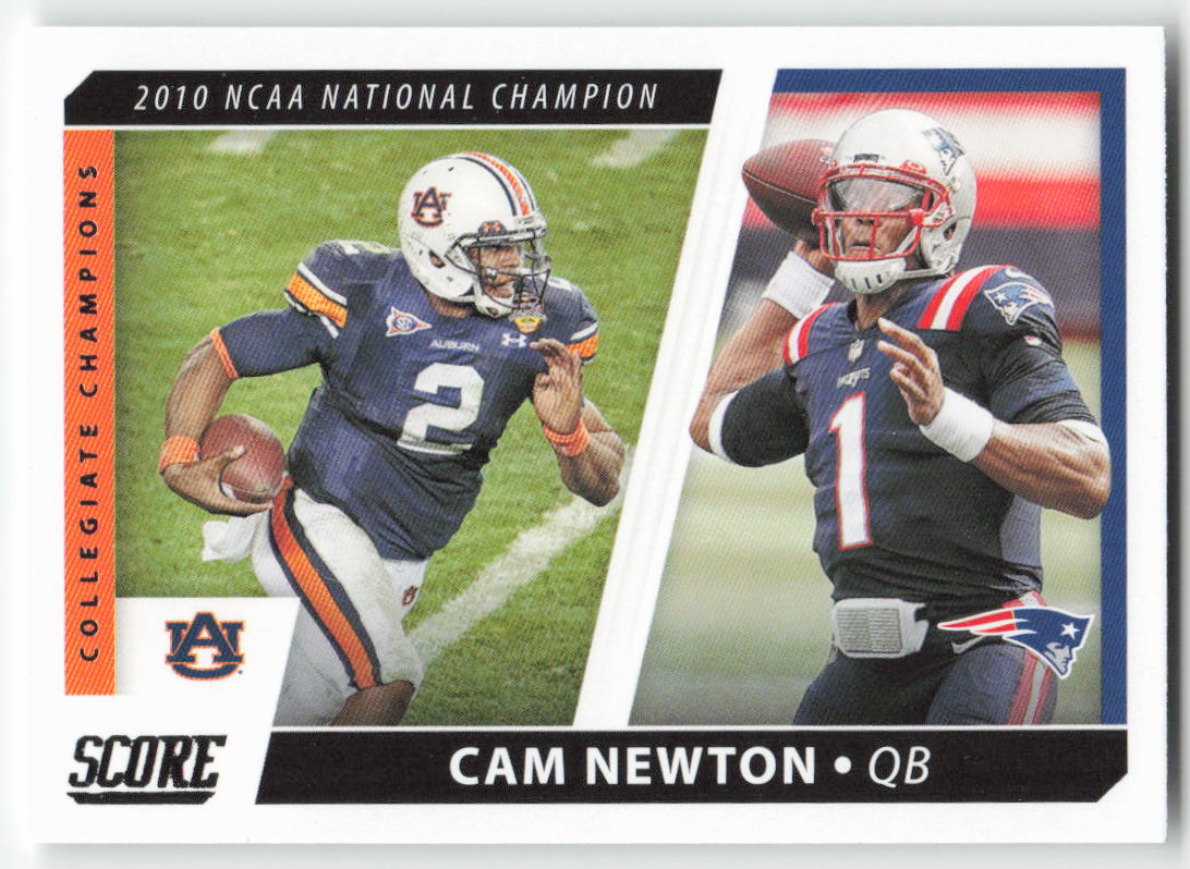 2021 Score #CC5 Cam Newton Collegiate Champions FB1-459