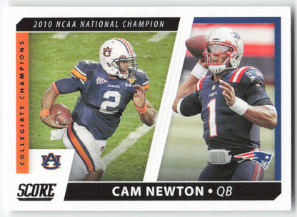 2021 Score #CC5 Cam Newton Collegiate Champions FB1-459