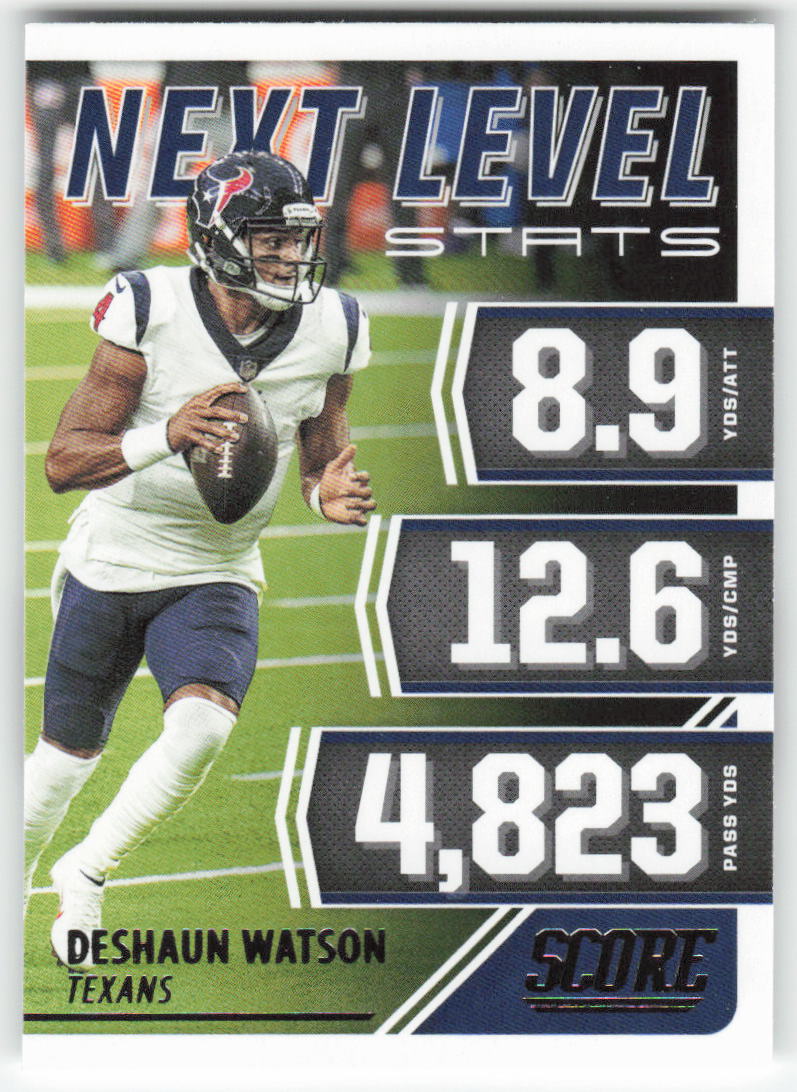 2021 Score #NL8 Deshaun Watson Next Level Stats Houston Texans FB1-460