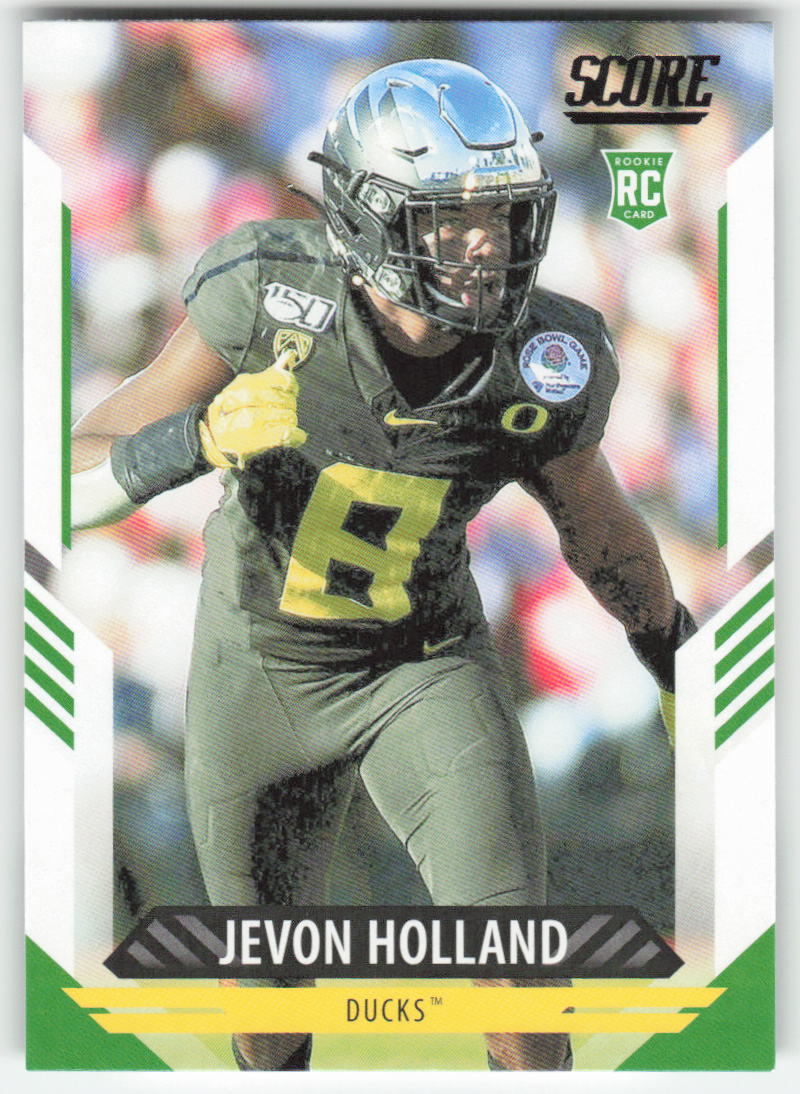 2021 Score #358 Jevon Holland Oregon Ducks Rookie FB1-463