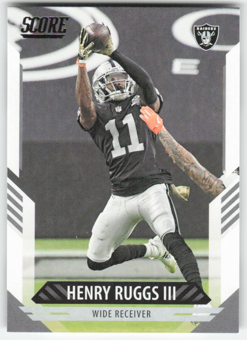 2021 Score #228 Henry Ruggs III Las Vegas Raiders FB1-467