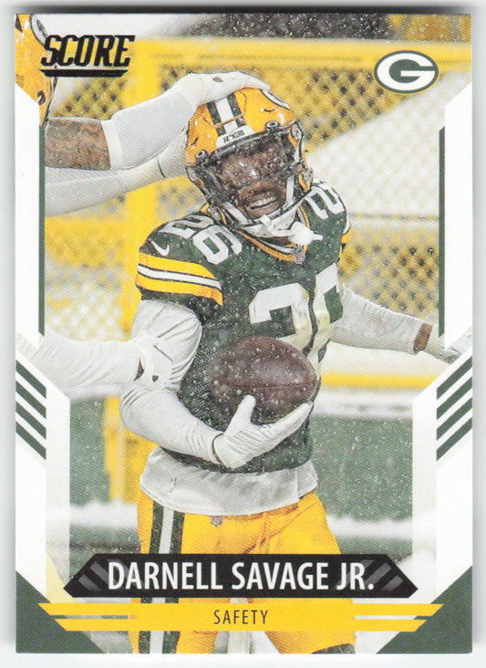2021 Score #285 Darnell Savage Jr. Green Bay Packers FB1-468