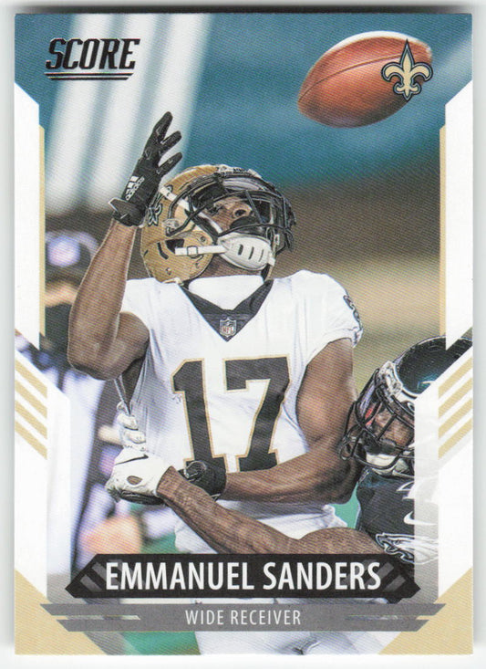 2021 Score #210 Emmanuel Sanders New Orleans Saints FB1-471
