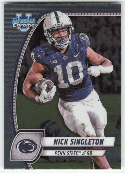 2024 Bowman University Chrome #104 Jordan Hall Michigan State Spartans FB1-479