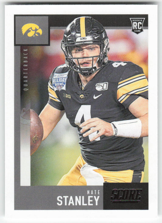 2020 Score #364 Nate Stanley Iowa Hawkeyes Rookie FB1-487