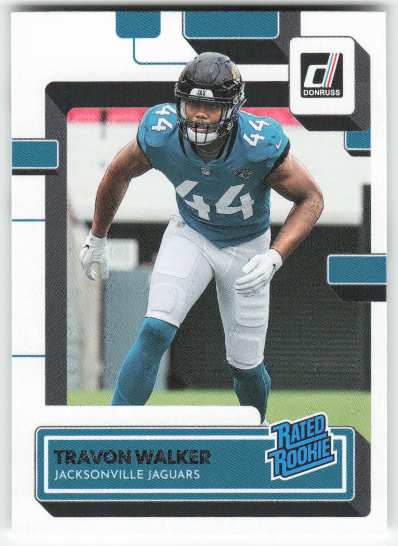2022 Donruss #325 Travon Walker Jacksonville Jaguars Rookie FB1-489