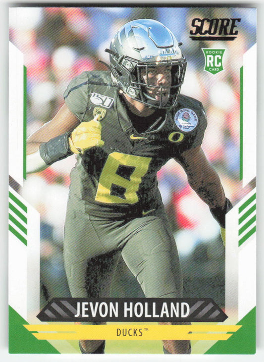 2021 Score #358 Jevon Holland Oregon Ducks Rookie FB1-496