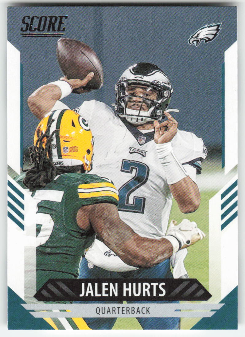 2021 Score #73 Jalen Hurts Philadelphia Eagles FB1-501