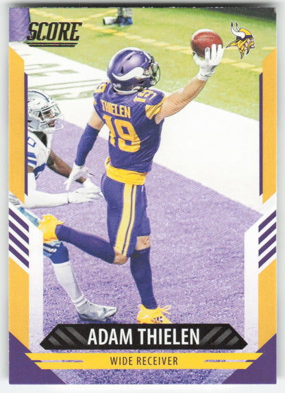 2021 Score #152 Adam Thielen Gold Minnesota Vikings FB1-507