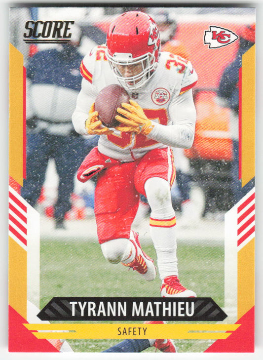 2021 Score #7 Tyrann Mathieu Kansas City Chiefs FB1-510