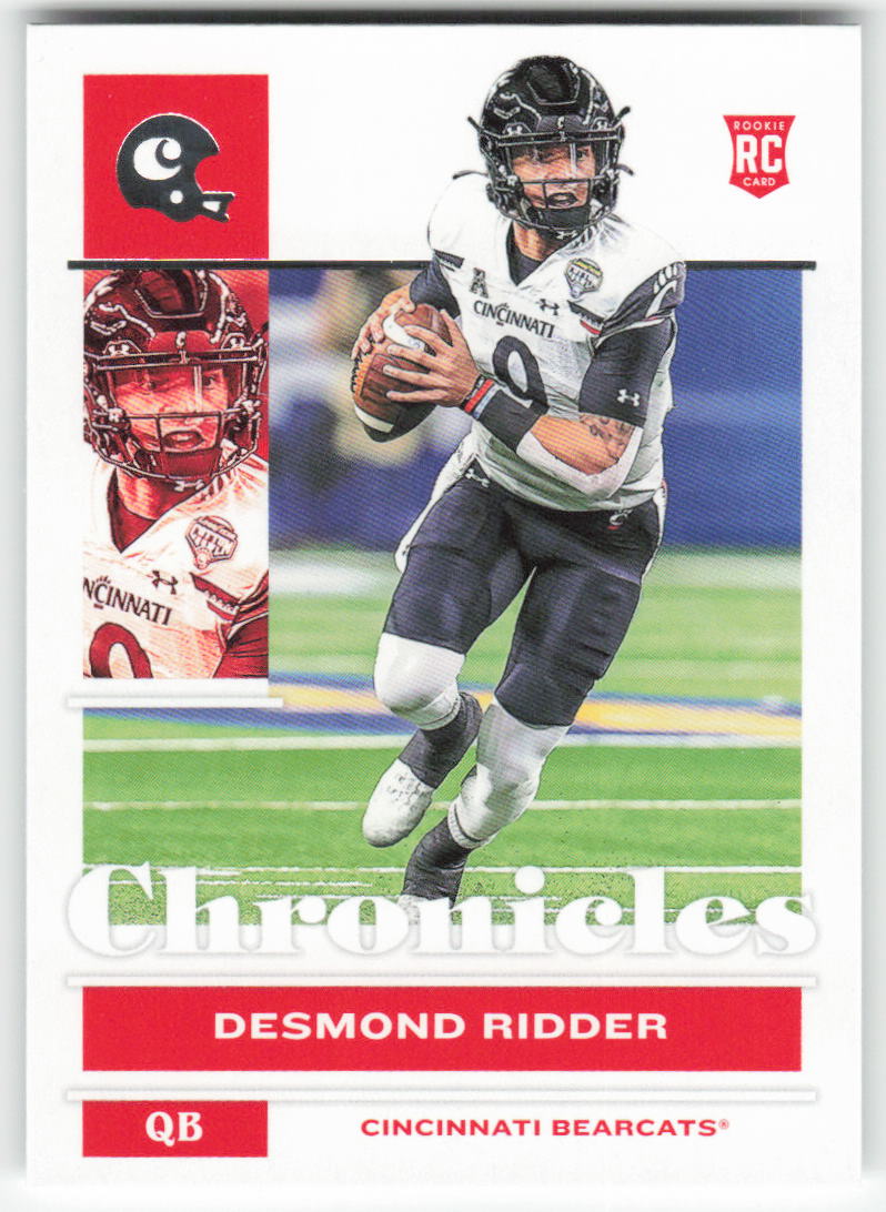 2022 Panini Chronicles Draft Picks #15 Desmond Ridder Cincinnati FB1-518