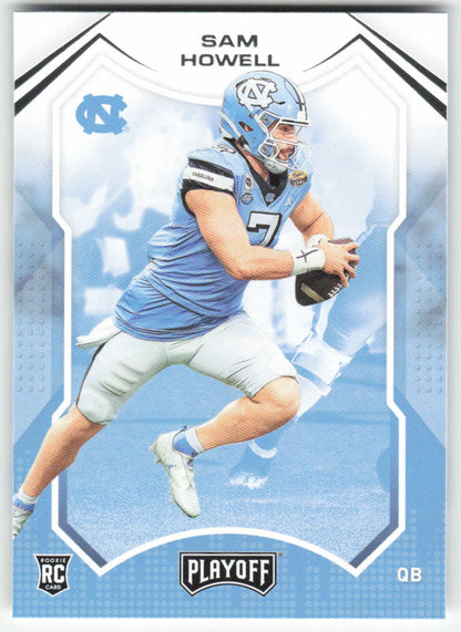 2022 Panini Chronicles Draft Picks #5 Sam Howell Playoff North Carolina FB1-520