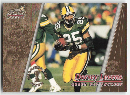 1998 Pacific Aurora #20 Dorsey Levens Championship Fever Packers FB1-531