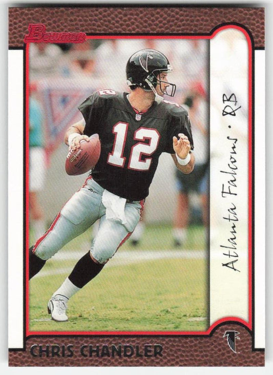 1999 Bowman #113 Chris Chandler Atlanta Falcons FB1-533