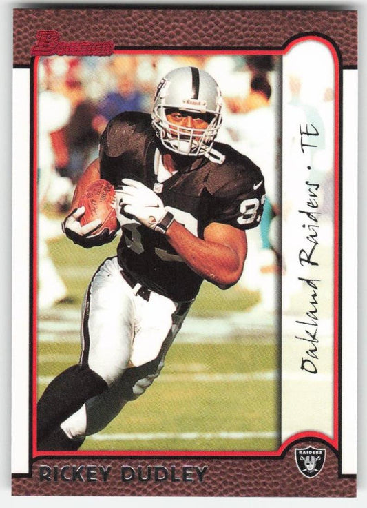 1999 Bowman #143 Rickey Dudley Oakland Raiders FB1-534