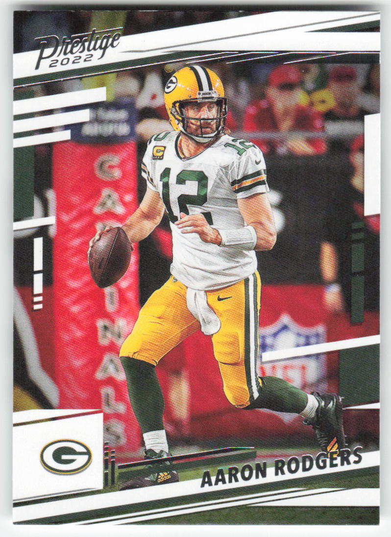 2022 Panini Prestige #104 Aaron Rodgers Green Bay Packers FB1-549