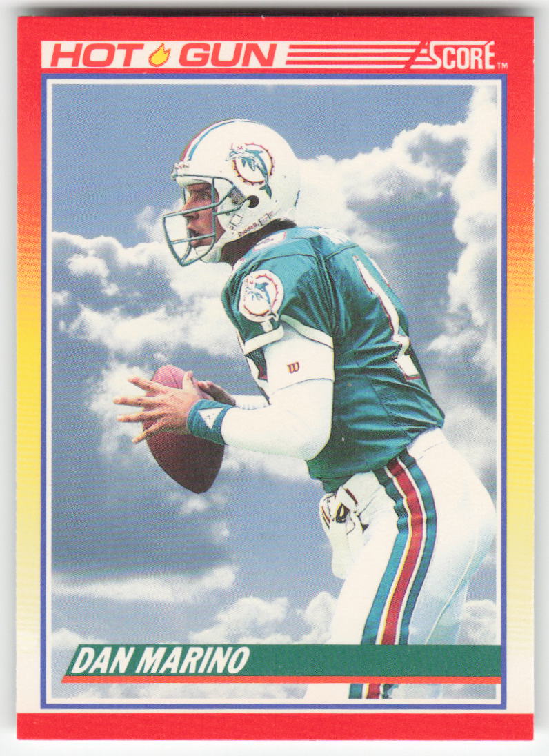 1990 Score #320 Dan Marino Miami Dolphins FB1-570
