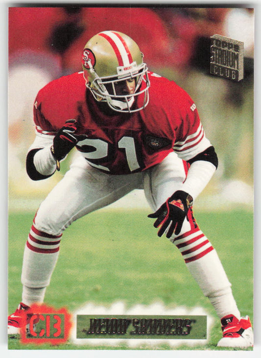 1994 Stadium Club #600 Deion Sanders San Francisco 49ers FB1-572