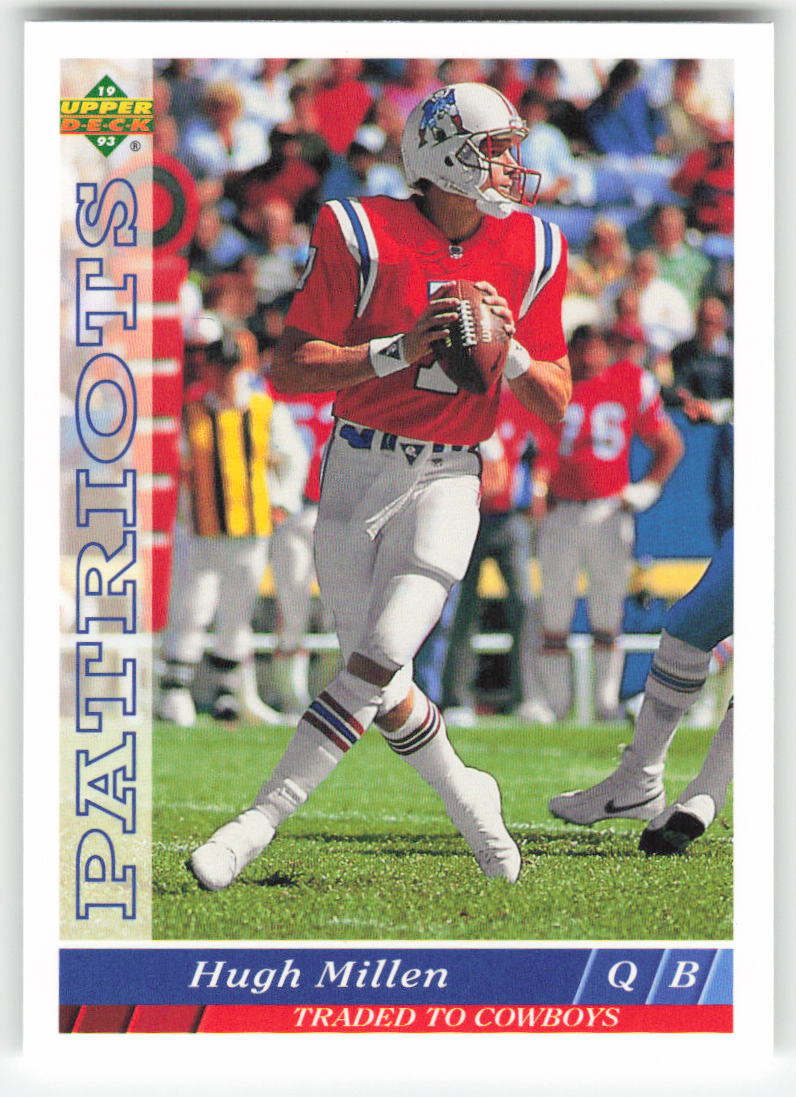 1993 Upper Deck #97 Hugh Millen Dallas Cowboys FB1-581