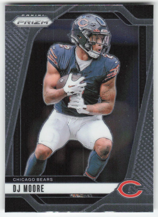 2024 Panini Prizm #48 DJ Moore Chicago Bears FB1-590