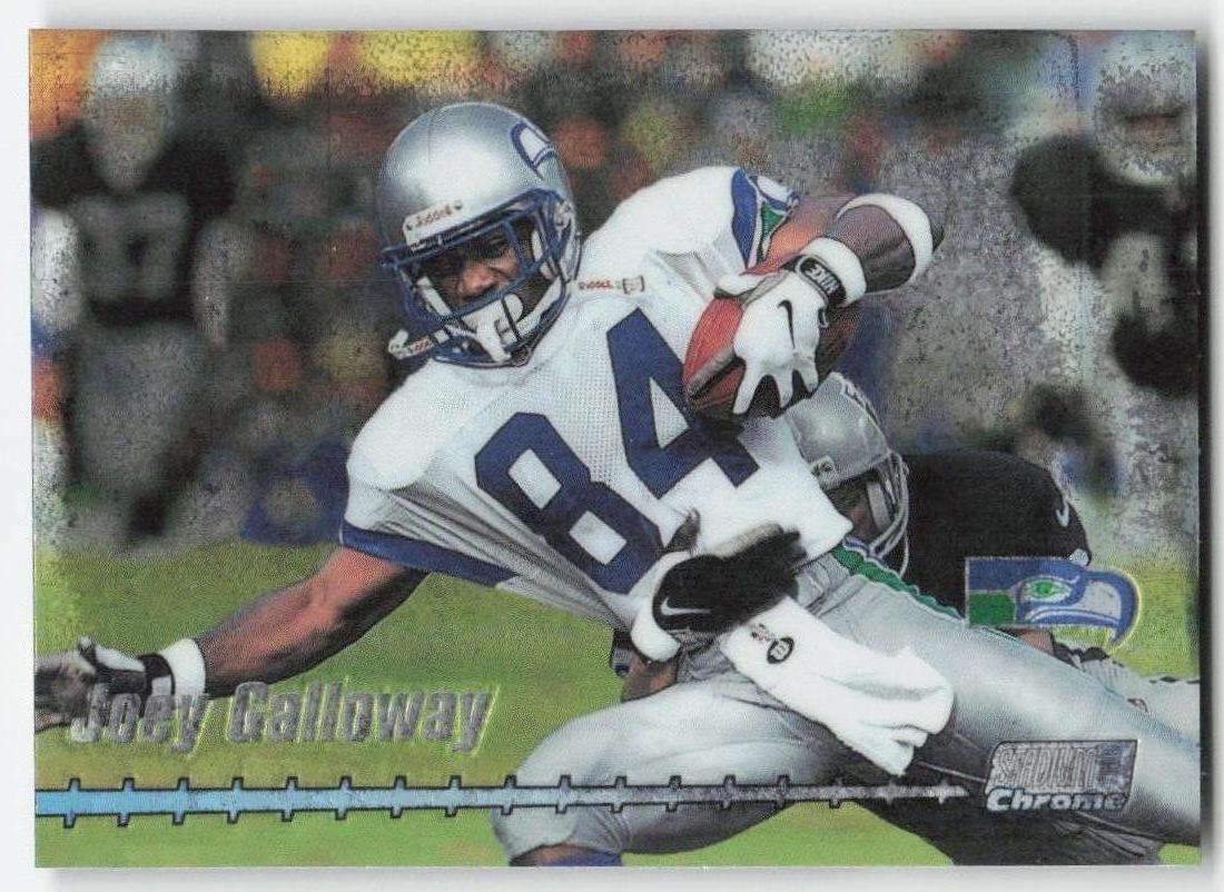 1999 Stadium Club Chrome #101 Joey Galloway Seattle Seahawks FB1-614