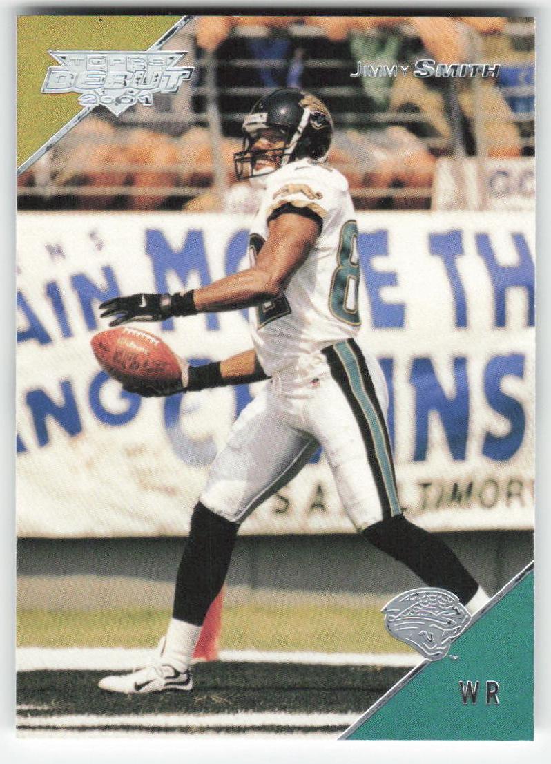 2001 Topps Debut #92 Jimmy Smith Jacksonville Jaguars FB1-618