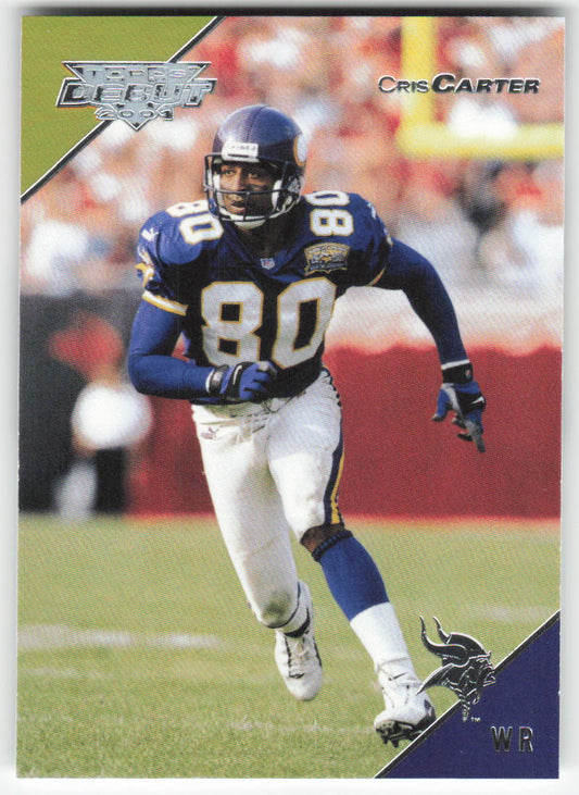 2001 Topps Debut #8 Cris Carter Minnesota Vikings FB1-619