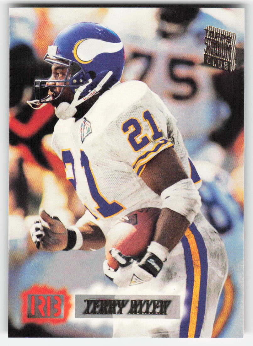 1994 Stadium Club #606 Terry Allen Minnesota Vikings FB1-627