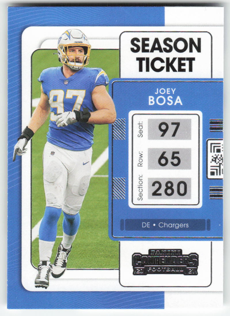 2021 Panini Contenders #53 Joey Bosa Los Angeles Chargers FB1-641