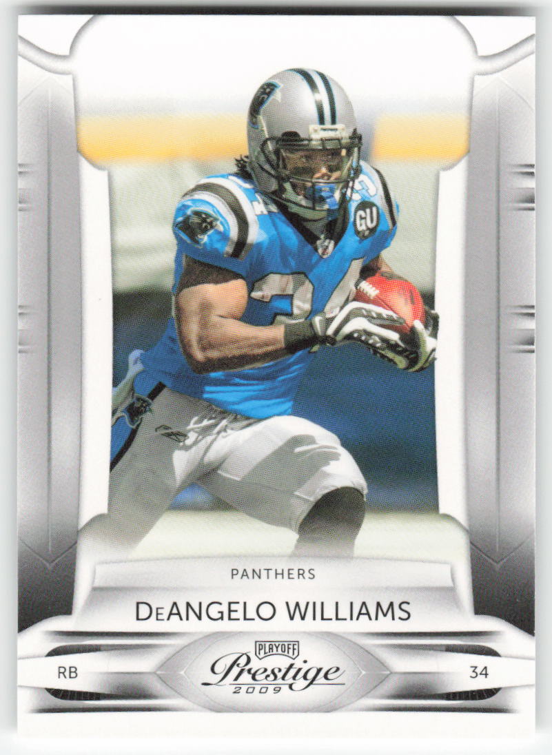 2009 Playoff Prestige #14 DeAngelo Williams Carolina Panthers FB1-657
