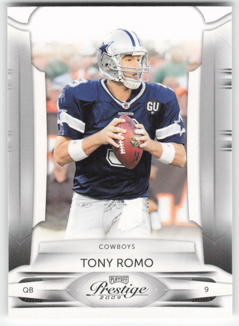 2009 Playoff Prestige #27 Tony Romo Dallas Cowboys FB1-663