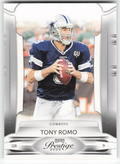 2009 Playoff Prestige #27 Tony Romo Dallas Cowboys FB1-663