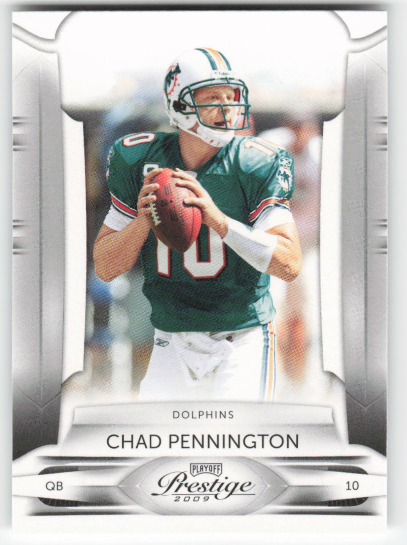 2009 Playoff Prestige #51 Chad Pennington Miami Dolphins FB1-668
