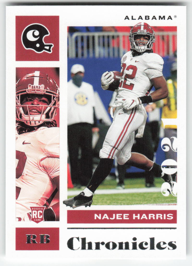 2021 Panini Chronicles Draft Picks #10 Najee Harris Alabama Crimson Tide FB1-671