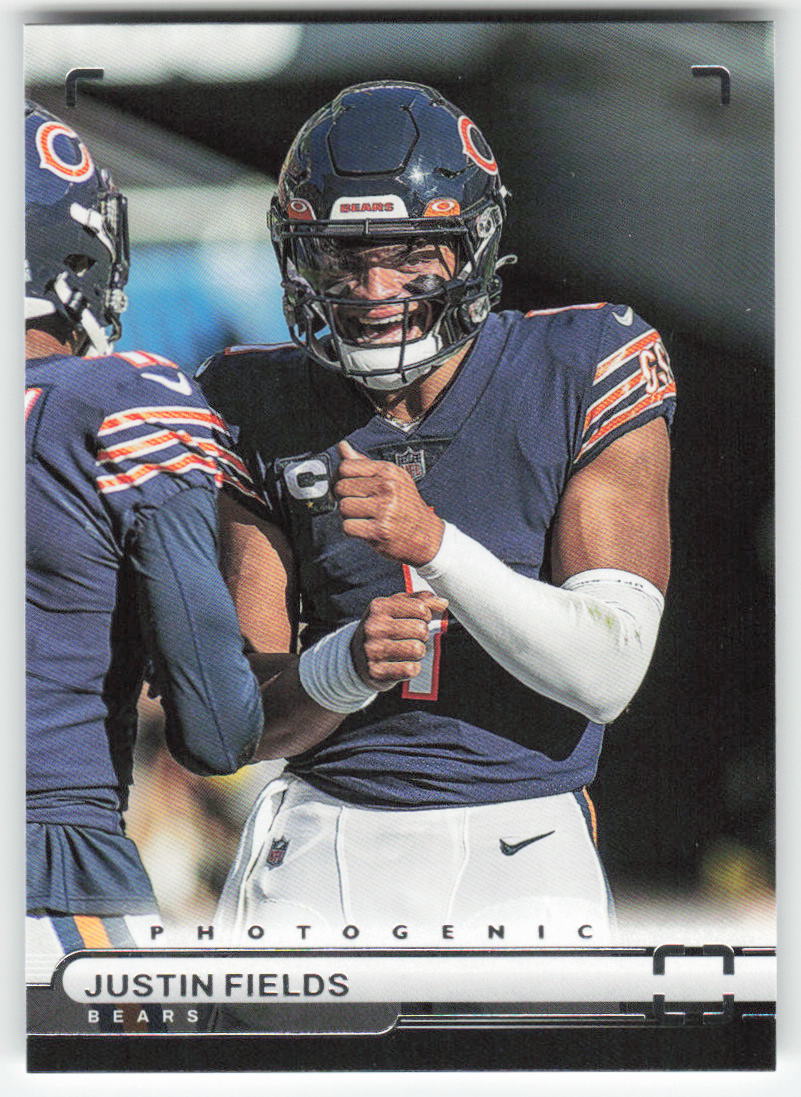2022 Panini Chronicles #PH-24 Justin Fields Photogenic Chicago Bears FB1-678